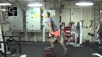 Dumbbell Step-Up / Reverse Lunge Combo