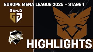 [HIGHLIGHTS] GENG vs MACKO | Playoff | Europe MENA League 2025 - Stage 1