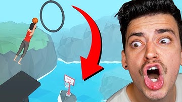 DUNKING OFF THE TALLEST CLIFF! (Flip Dunk)