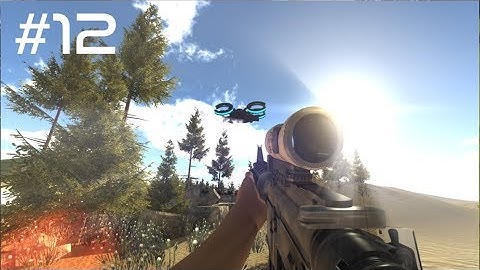 Unity3D Multiplayer FPS Game - Watchdrones - Update #12 - AzanticGames | realtime physics Gunship