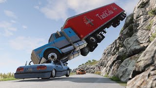 Ultimate BeamNG Drive Crashes | Insane Vehicle #4 Cliff Drops