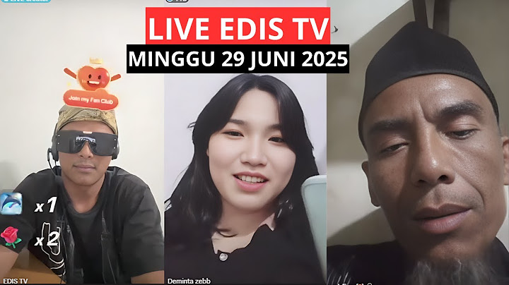 Live edis tv terbaru Minggu 29 Juni  2025