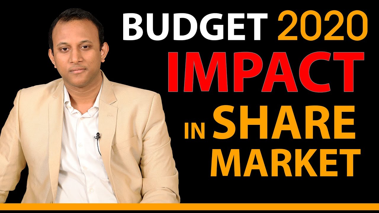 Budget 2020 Impact On Share Market YouTube