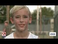 9-Year-Old Football Player Scores First Touchdown After Leukemia Battle