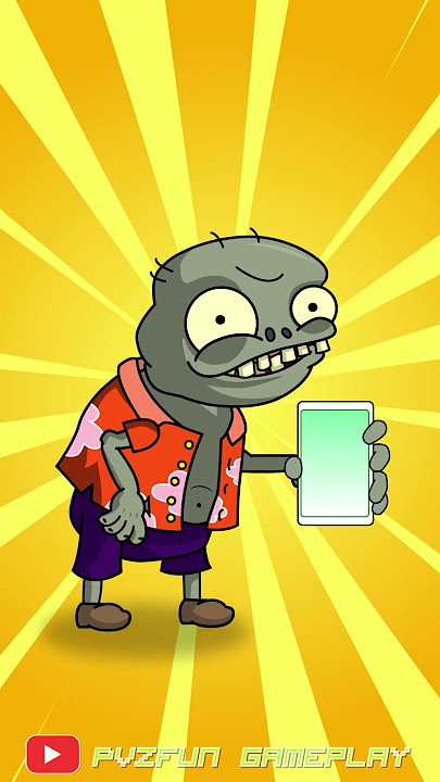 Plants vs Zombies - Smart Phone Pattern (Funny Animation) #short #pvz #funny