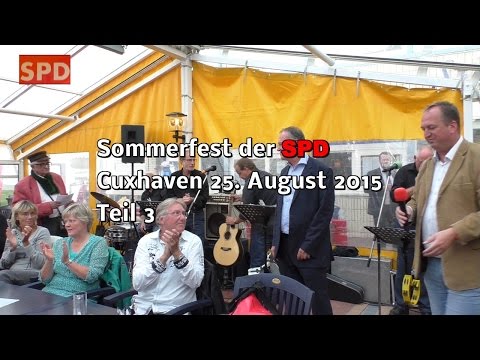 Sommerfest der SPD Cuxhaven 25.08.2015 Teil 3