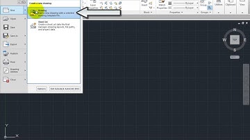 Starting a New Drawing from a Template File