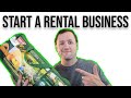 START A RENTAL BUSINESS | Passive Income Side Hustle Ideas for Extra Money