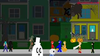 Happy Halloween Short Stick Animation