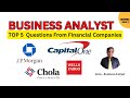 [REAL] business analyst interview questions and answers | business analyst interview questions