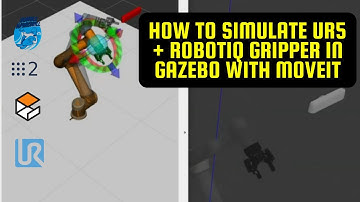 How to Simulate a UR5 with Robotiq gripper in Gazebo using MoveIt Motion Planning Plugin