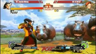 KIT - K-Brad (Cammy) vs Justin Wong (Rose) - Ultra Street Fighter 4