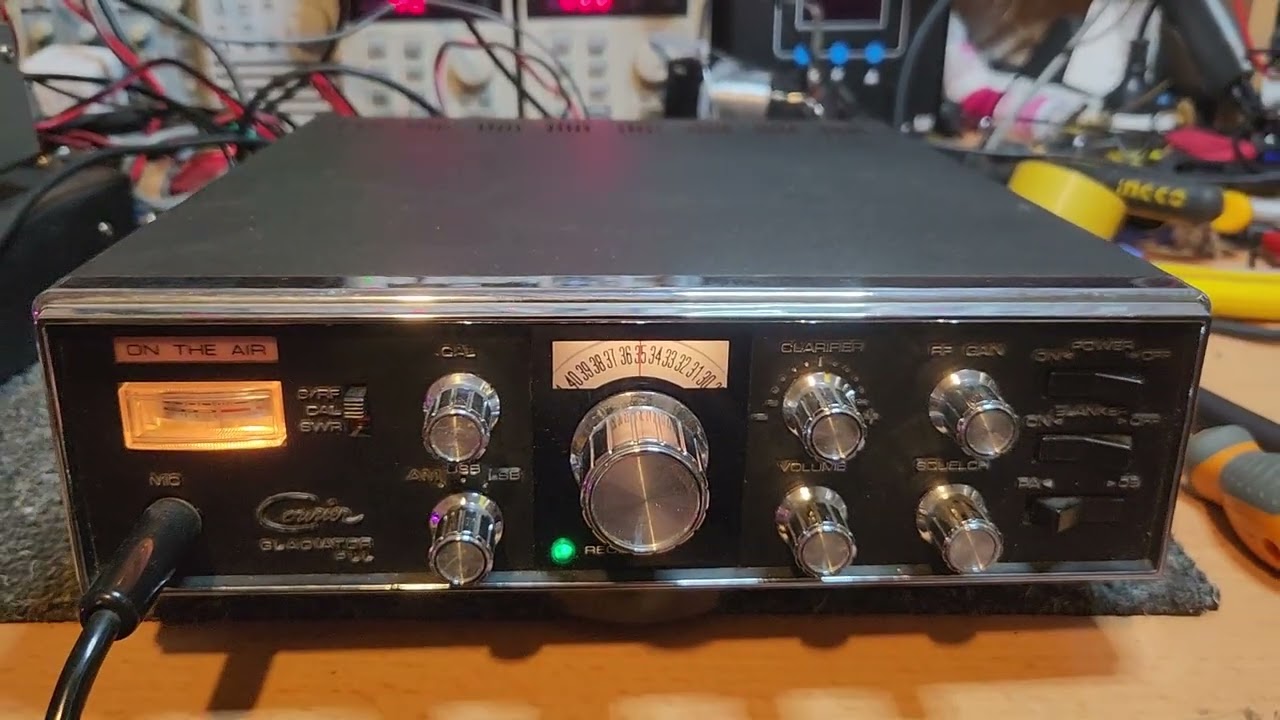 One very original Courier Gladiator heading over to the UK to live its life, off to Razor Radio 1st.