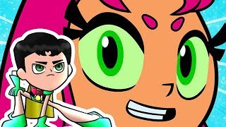 Teen Titans Go! - Jump Jousts - Robin Trying to get Starfire's Attention [Cartoon Network Games] screenshot 5