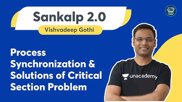 Process Synchronization & Solutions of Critical Section Problem | L12 | OS| Hindi | Vishvadeep Gothi