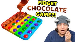 WEIRDEST Fidget Toys Game…Chocolates