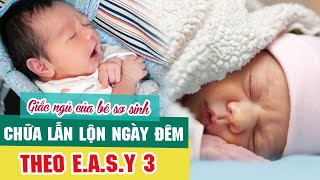 Mẹo chữa lẫn lộn ngày đêm cho trẻ sơ sinh theo EASY 3