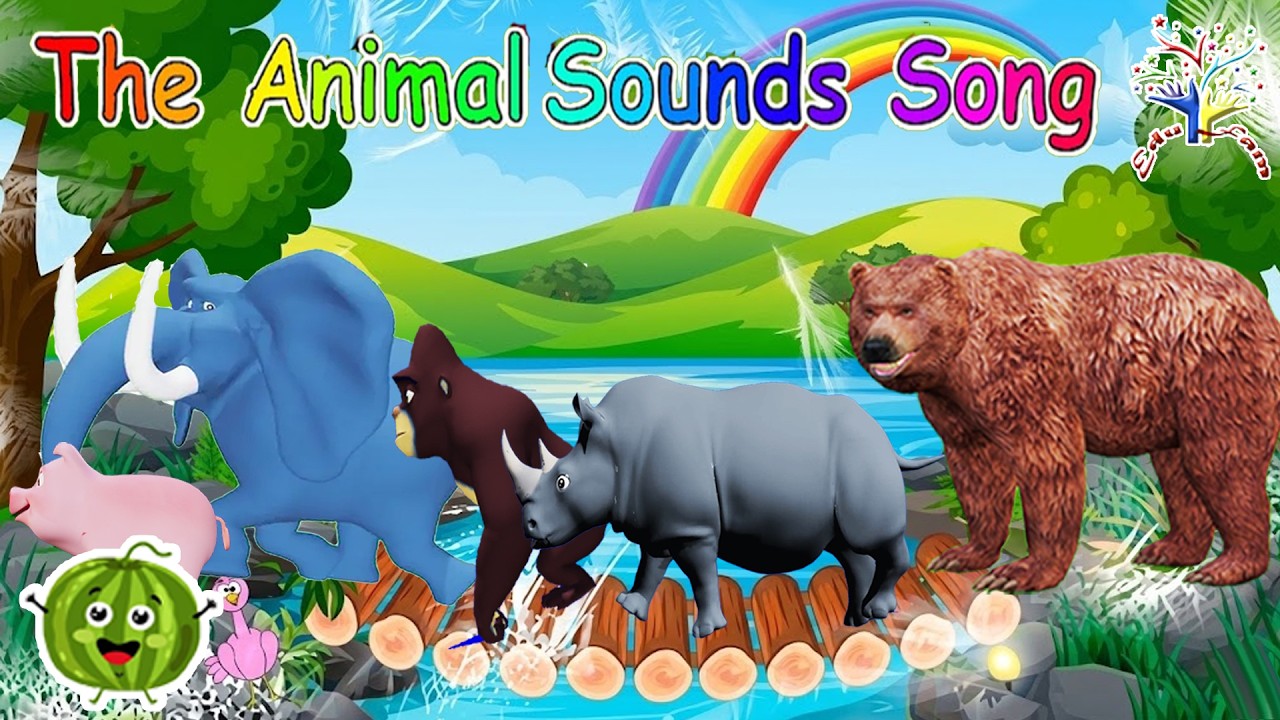 🔤🎶 Alphabet Animal Sounds AZ14HHL || A to Z Animal Sounds Song for Kids ...