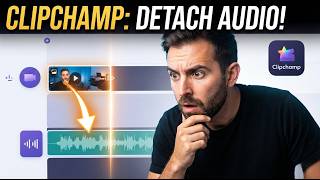 Microsoft Clipchamp Tutorial: How to Separate Audio Track from MP4 Video Clips