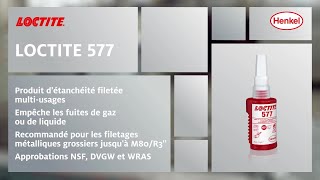 Application Video LOCTITE 577