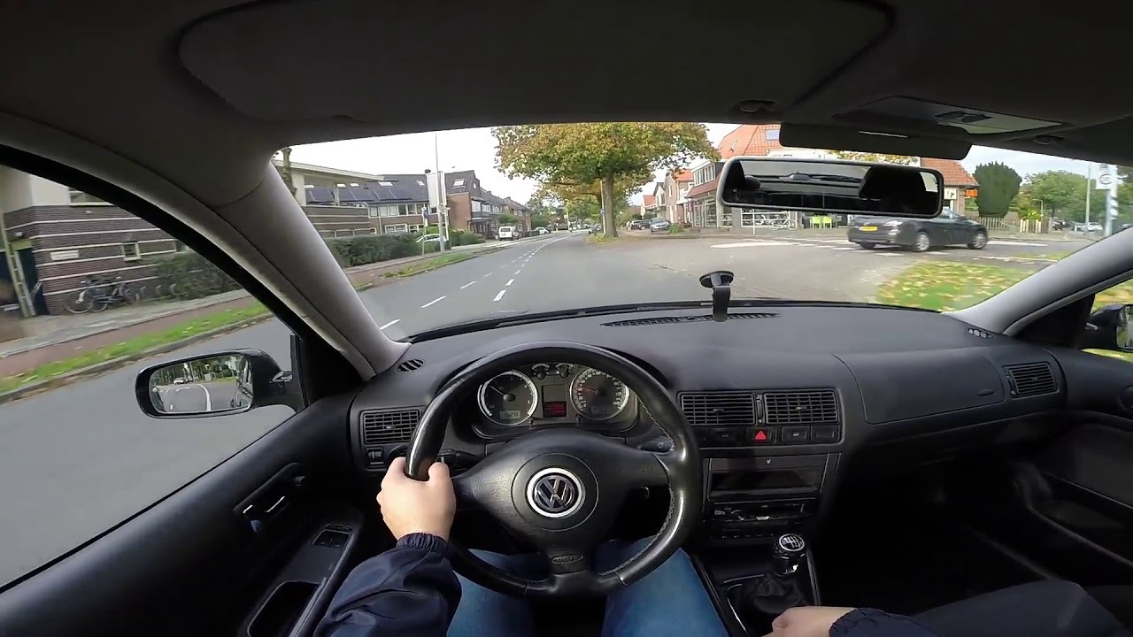 POV Volkswagen GOLF 1.9 TDI 130 HP (Stage 1 Tune 165 HP) ASZ Engine POV Ride