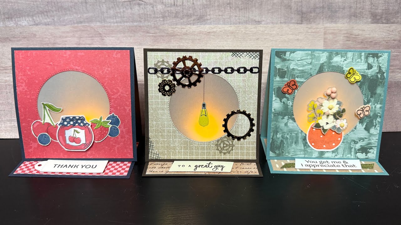 Tealight Easel Window Card - Mystery Stamping Revealed - 2-25-26