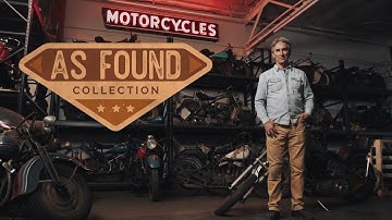 De "As Found Collection" van American Pickers-ster Mike Wolfe // Mecum Las Vegas Motorcycles 24-2...