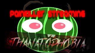 Geometry Dash - THANATOPHOBIA 100% making a thumbnail