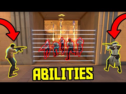 How 200 IQ Valorant Players Use Abilities...
