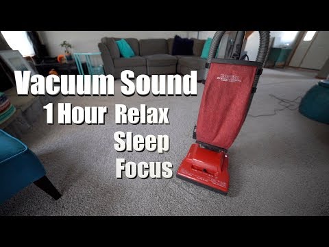 Vacuum Video - Hoover Encore Supreme 1 Hour - Relaxation And ASMR