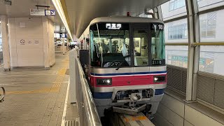 大阪モノレール2118f蛍池発車