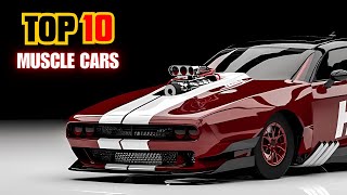 Top 10 Iconic Muscle Cars ever!