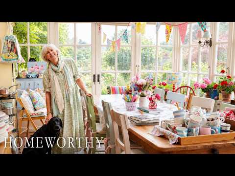A Storybook English Cottage Nestled in a Blooming Garden | House Tour