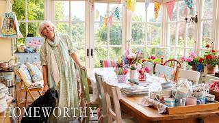 A Storybook English Cottage Nestled in a Blooming Garden | House Tour