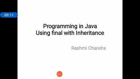 Using final keywords with inheritance