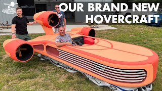 Finishing Our New Hovercraft