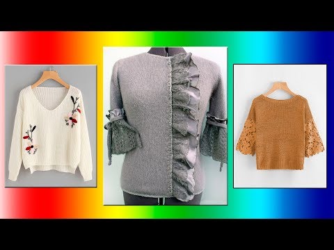 Модели вязания.Декорирование вязаных изделий .