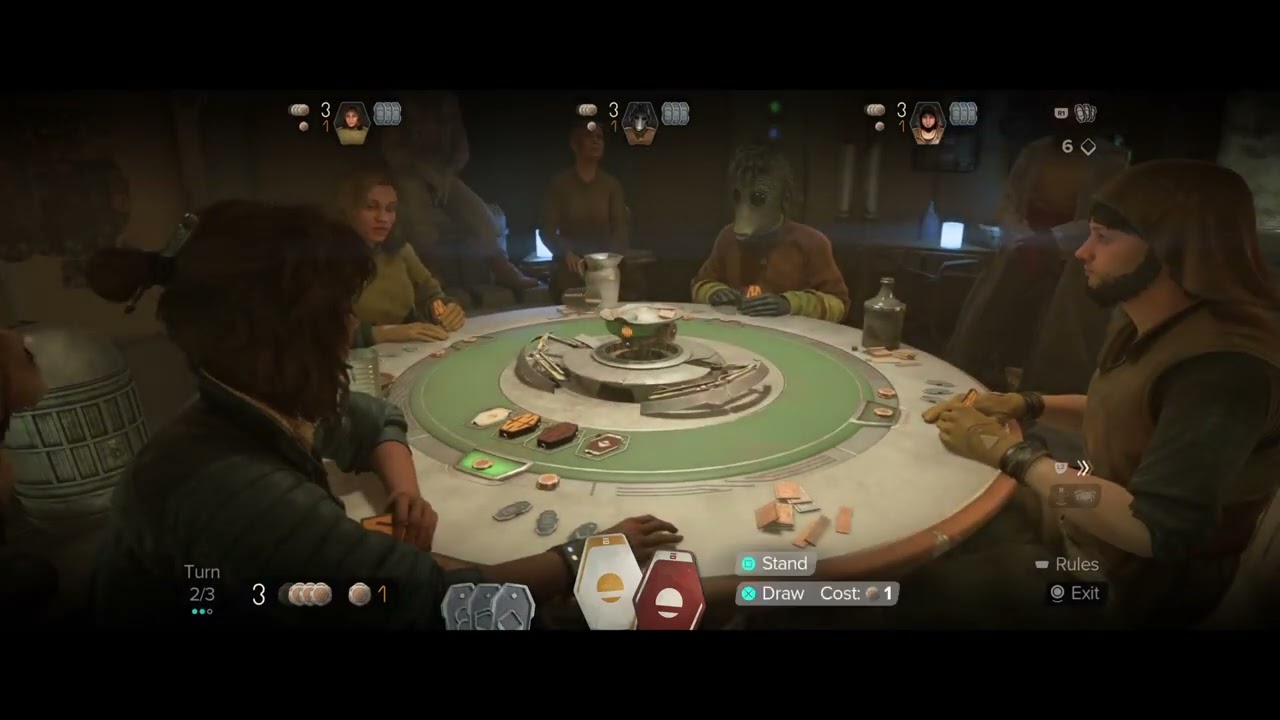 Star Wars Outlaws Sabacc: как использовать чит «Магнитные кубики» (способность Hotfixer)