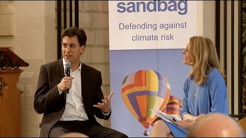 Responding to Climate Change - Ed Miliband, Greg Barker and others speak at St Paul
