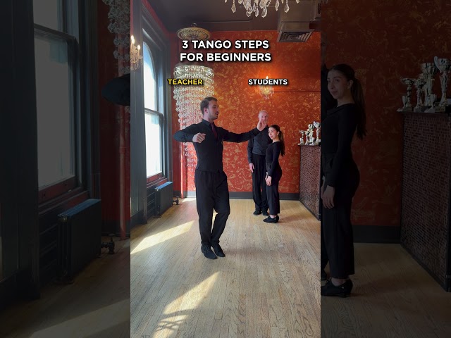 3 Tango Steps For Beginners