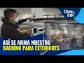 Tutorial de armado backing para exteriores  exhibidores publicitarios blueink stands