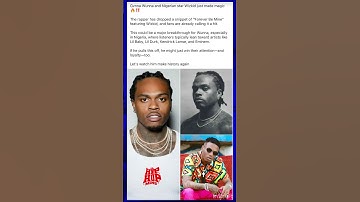 Thumbnail of Gunna x Wizkid Just Dropped a BANGER! “Forever Be Mine” Already a Hit? #wizkid #music #newmusic