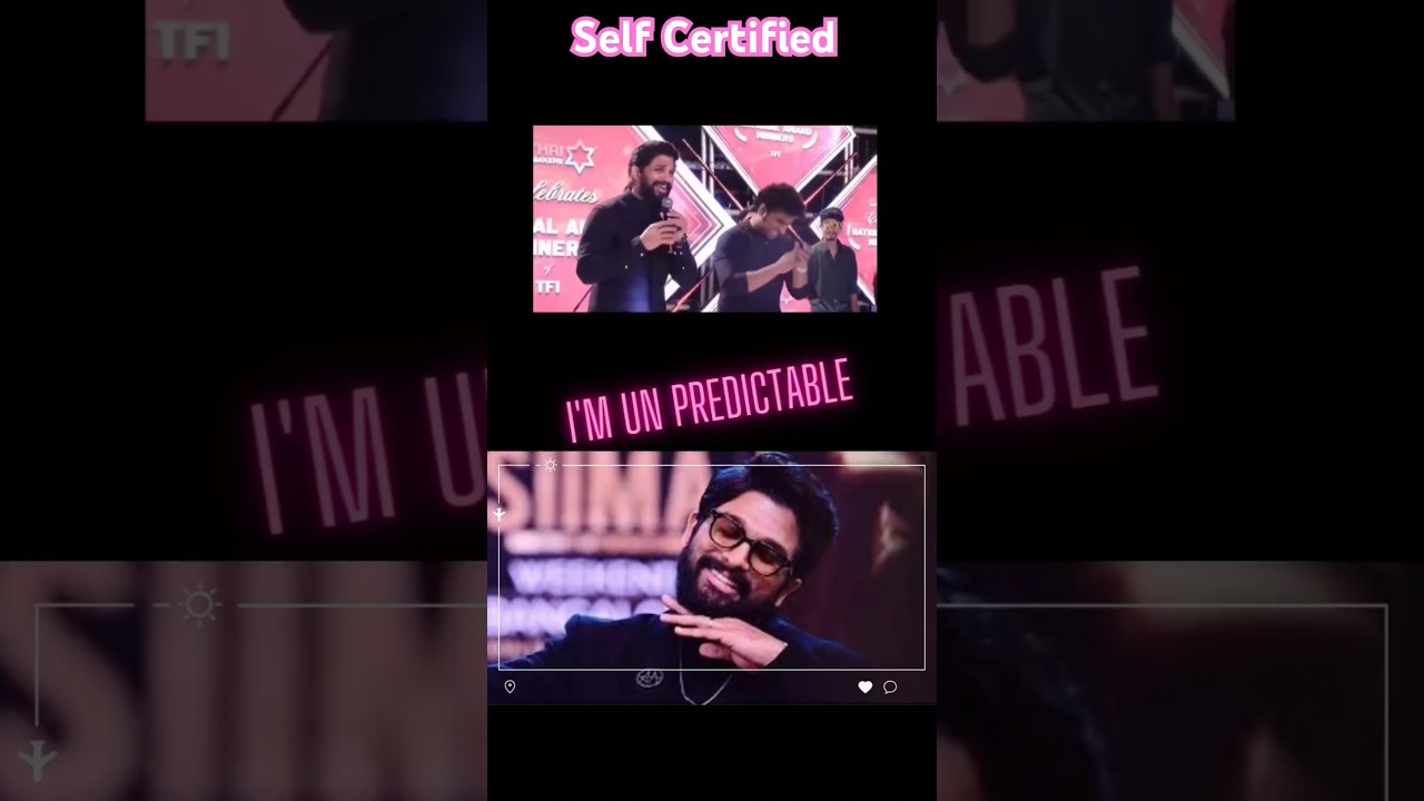 Allu arjun | UnPredictable | 