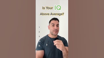 Is uw IQ bovengemiddeld? #iq #intelligentietest #iqtest