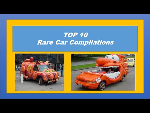 Top 10 Rare Cars Compilations - Best Video