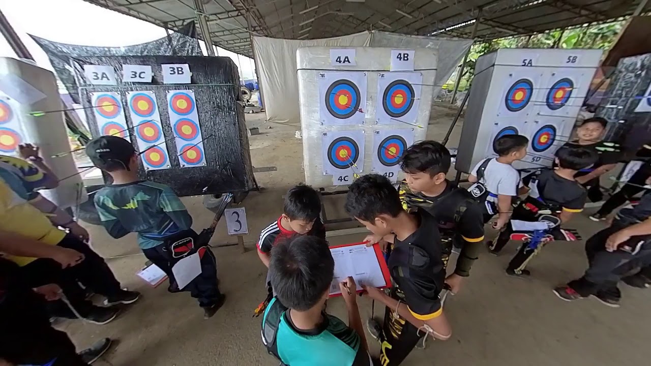 Pertandingan memanah gmx remote scoring team gold medalistar archery