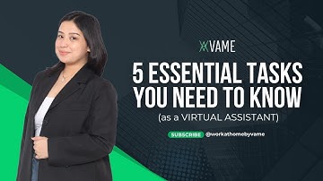 5 Essential Virtual Assistant Tasks You MUST Know to Succeed (Beginner’s Guide)