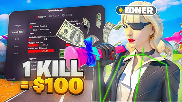 I Used Fortnite Cheats in a $100 Per Kill Challenge 💰 (INSANE Results)