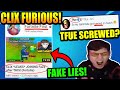 Clix GOES OFF On Fortnite First For FAKE FaZe Clix Video! Khanada TWITCH BAN Because ZAYN..