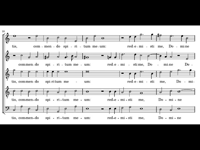 Tallis: In manus tuas Domine - Tallis Scholars